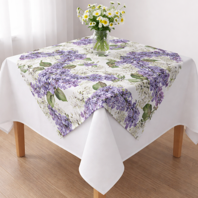 Каре ‘Люлякова приказка’“ - памук и полиестер за здравина и лесна поддръжка!