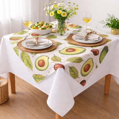 Каре  ‘Авокадо’- памук и полиестер за здравина и лесна поддръжка!