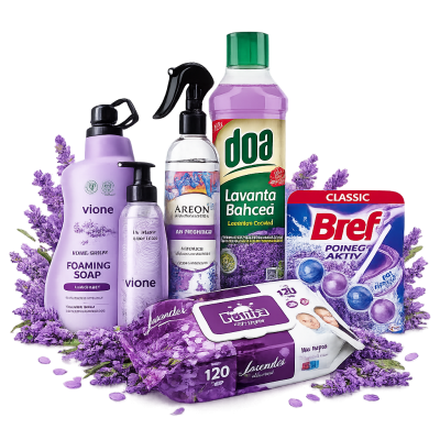 Lavender Premium Set – Лавандулова свежест и уют за целия дом
