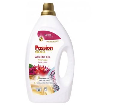 Гел за цветно и тъмно пране Passion Gold Ayurveda Professional екзотичен аромат(4 л / 100 пранета)