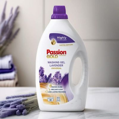 Универсален гел за пране Passion Gold Lavender Professional Лавандула (3.52 л / 88 пранета)