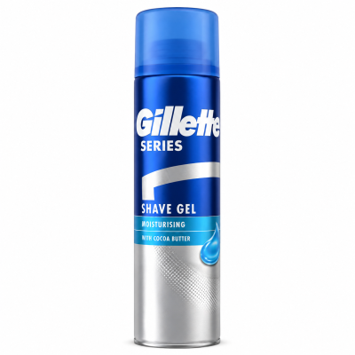 Гел за бръснене Gillette Series Cooling 200 мл – Комфортно бръснене с охлаждащ ефект